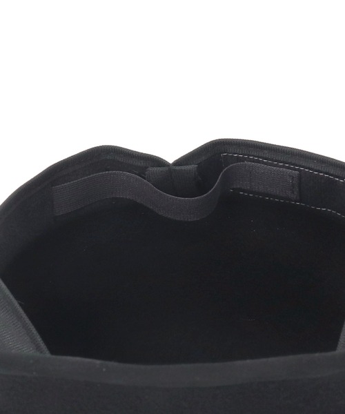 Chapeau d' O(シャポードオー)の「Chapeau d' O Felt Flat top Cap / シャポードオー(キャップ・レディース・グレー/ブラック・M/57.5cm)」の15枚目の写真