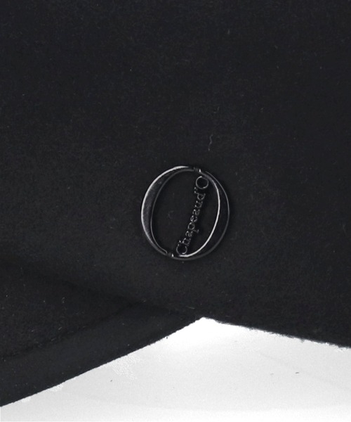 Chapeau d' O(シャポードオー)の「Chapeau d' O Felt Flat top Cap / シャポードオー(キャップ・レディース・グレー/ブラック・M/57.5cm)」の17枚目の写真