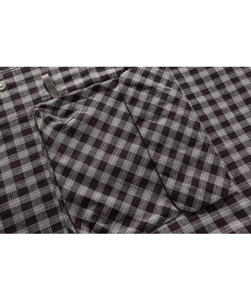 Liberaturs（リベレーター）の「フィールドチェックシャツ/FIELD CHECK SHIRT（シャツ/ブラウス・メンズ・グレー・SMALL/MEDIUM/LARGE）」の2枚目の写真