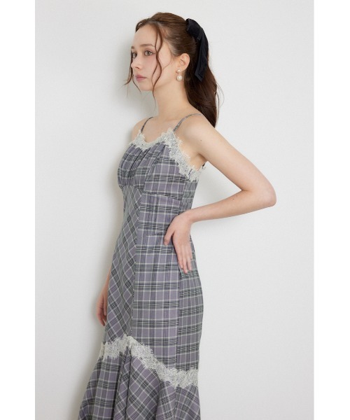 rienda(リエンダ)の「【AW先行発売アイテム】レースキャミマキシワンピース(ワンピース・レディース・ブラウン系その他/グレー系その他・MEDIUM/SMALL)」の6枚目の写真
