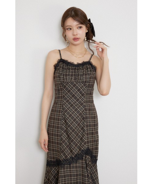 rienda(リエンダ)の「【AW先行発売アイテム】レースキャミマキシワンピース(ワンピース・レディース・ブラウン系その他/グレー系その他・MEDIUM/SMALL)」の18枚目の写真