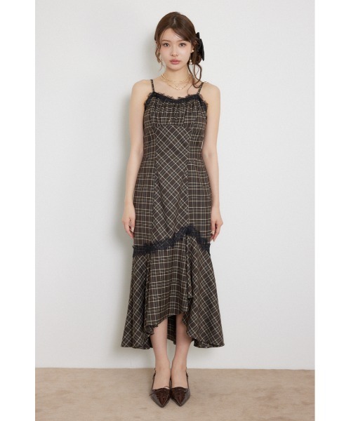 rienda(リエンダ)の「【AW先行発売アイテム】レースキャミマキシワンピース(ワンピース・レディース・ブラウン系その他/グレー系その他・MEDIUM/SMALL)」の21枚目の写真