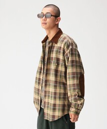 BEAMS | ワーク チェック シャツ 【ワイドフィット】(シャツ/ブラウス)
