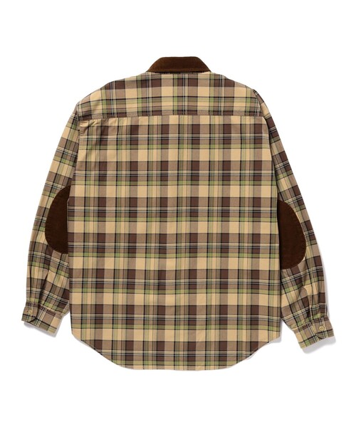 BEAMS（ビームス）の「ワーク チェック シャツ 【ワイドフィット】（シャツ/ブラウス・メンズ・ネイビー/ブラウン・X-LARGE/LARGE/MEDIUM/SMALL）」の11枚目の写真