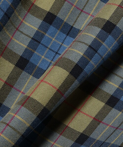 BEAMS（ビームス）の「ワーク チェック シャツ 【ワイドフィット】（シャツ/ブラウス・メンズ・ネイビー/ブラウン・X-LARGE/LARGE/MEDIUM/SMALL）」の21枚目の写真
