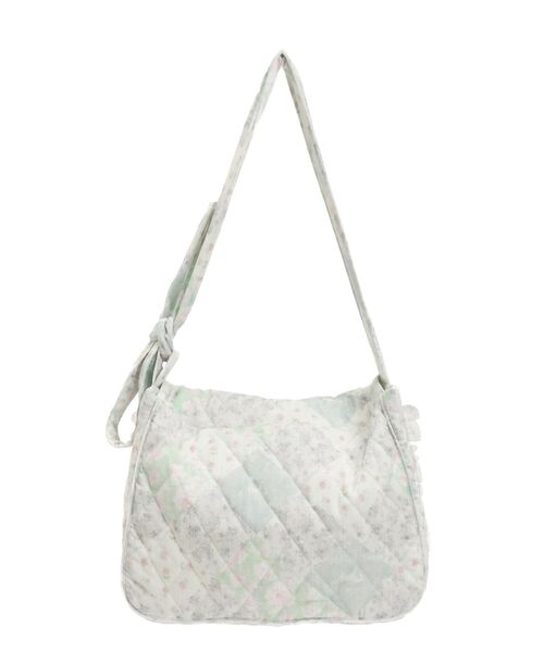merry jenny（メリージェニー）の「Garden Quilt Bag（ショルダーバッグ・レディース・オフホワイト/アイボリー・FREE）」の10枚目の写真