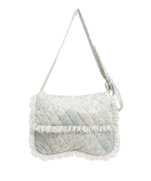 merry jenny（メリージェニー）の「Garden Quilt Bag（ショルダーバッグ・レディース・オフホワイト/アイボリー・FREE）」の14枚目の写真