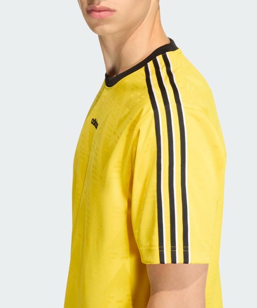 adidas（アディダス）の「ブルーズド バナナ ジャカード ジャージー / ジャージ / アディダスオリジナルス adidas Originals（Tシャツ/カットソー・メンズ・イエロー・X-LARGE/SMALL/X-SMALL/3XL/LARGE/XX-SMALL/MEDIUM/XX-LARGE）」の6枚目の写真
