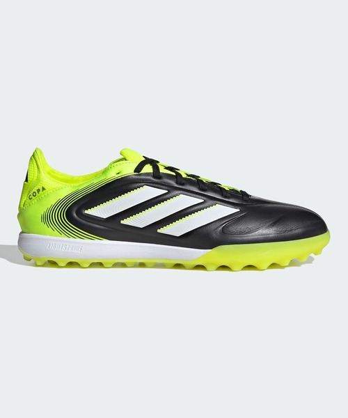 adidas(アディダス)の「コパ ピュア 3 Pro TF / ターフ用 (トレーニングシューズ)/ Copa Pure 3 Pro Turf Boots / アディダス adidas(スニーカー・メンズ・ブラック・24.5cm/25.0cm/25.5cm/26.0cm/26.5cm/27.0cm/27.5cm/28.0cm/28.5cm)」の1枚目の写真