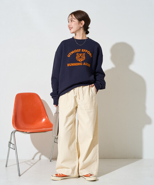 FREAK'S STORE(フリークスストア)の「限定展開 バックツイル 紐 ベイカー パンツ(その他パンツ・レディース・ブラック/ベージュ/オリーブ/ナチュラル/チャコール・SMALL/MEDIUM)」の16枚目の写真