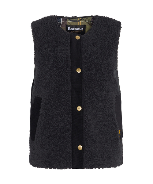 Barbour(バブアー)の「BARBOUR/バブアー DULSIE LINER LLI0016 BK11/ CR11(その他アウター・レディース・アイボリー/ブラック・FREE)」の21枚目の写真