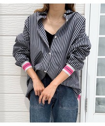 【秋の大本命】ストライプリブドッキングシャツ 2026秋冬 MUSTBUY 定番