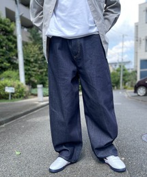 極太シルエット バレルレッグパンツ SOUTHPOLE