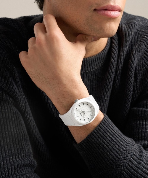 FOSSIL(フォッシル)の「フォッシル 腕時計 メンズ アナログ シリコン FS6176(アナログ腕時計・メンズ・ホワイト・FREE)」の2枚目の写真