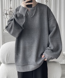 KELVIN（ケルヴァン）の「Stripe Texture Pullover ストライプテクスチャプルオーバー（マウンテンパーカー）」