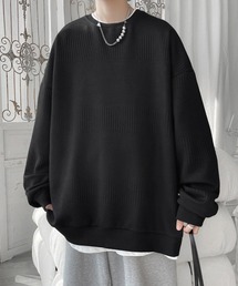 KELVIN（ケルヴァン）の「Stripe Texture Pullover ストライプテクスチャプルオーバー（マウンテンパーカー）」