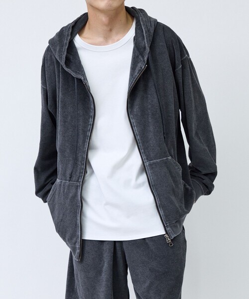 SCREEN STARS — Pigment Pipe Zip Up / поддерживает сетап (Set Up Compatible)