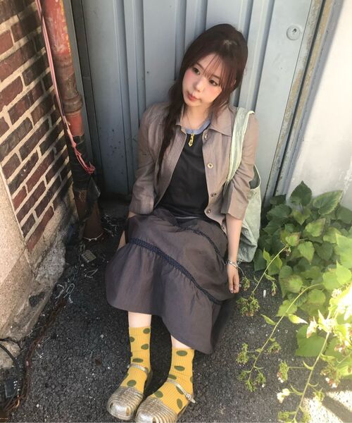 BLANKSOUP（ブランクスープ）の「Floral Shopper Bag Sage Green（ショルダーバッグ・レディース・その他・FREE）」の10枚目の写真