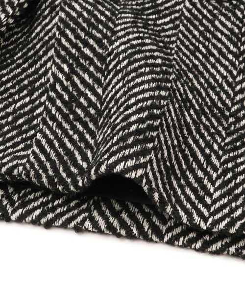 ADAM ET ROPE'(アダムエロペ)の「【WEB限定】・【定番】スタンドカラーウールミドルコート(その他アウター・レディース・ブラウン系その他/ブラック系その他・FREE)」の5枚目の写真