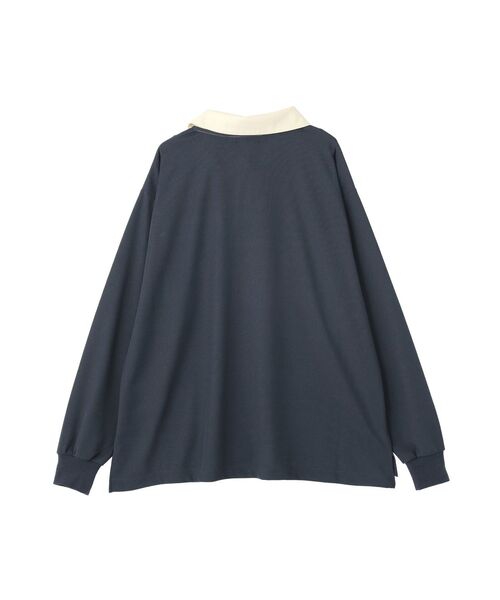 CRAFT STANDARD BOUTIQUE（クラフトスタンダードブティック）の「ワッフルスキッパーラガーロンTEE（Tシャツ/カットソー・メンズ・ブラック/ネイビー・L/M）」の8枚目の写真
