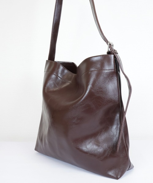 Alum'(アルム)の「スムーストートバッグ(トートバッグ・レディース・ブラウン/イエロー・FREE)」の21枚目の写真
