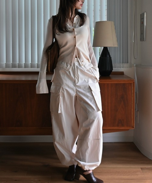 WILLFULLY(ウィルフリー)の「shirt collar & tank knit ensemble(ニット/セーター・レディース・アイボリー/ブルー系その他/ライトピンク・FREE)」の18枚目の写真