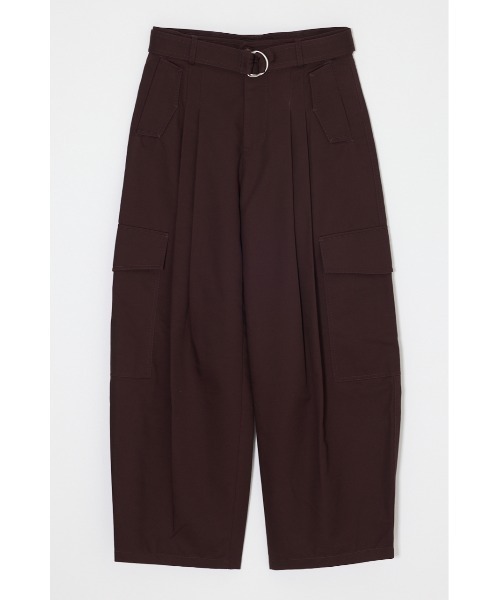 MOUSSY(マウジー)の「【26年AW新作】BELTED カーゴパンツ(カーゴパンツ・レディース・ブラウン/カーキ・2/1)」の1枚目の写真