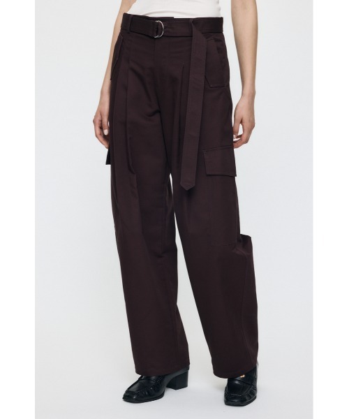 MOUSSY(マウジー)の「【26年AW新作】BELTED カーゴパンツ(カーゴパンツ・レディース・ブラウン/カーキ・2/1)」の6枚目の写真