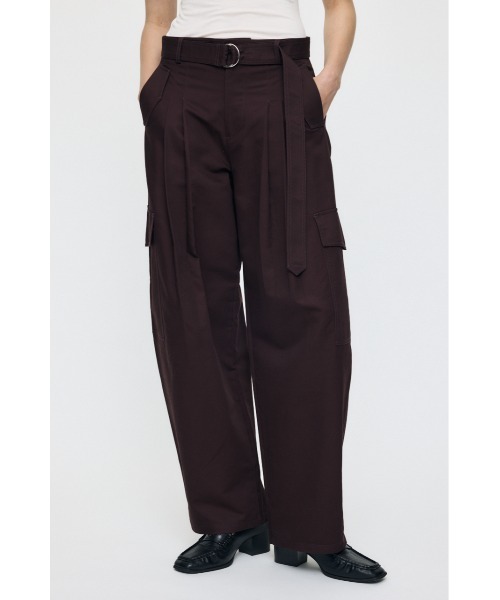 MOUSSY(マウジー)の「【26年AW新作】BELTED カーゴパンツ(カーゴパンツ・レディース・ブラウン/カーキ・2/1)」の7枚目の写真