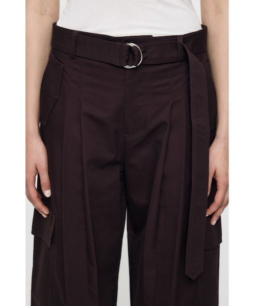 MOUSSY(マウジー)の「【26年AW新作】BELTED カーゴパンツ(カーゴパンツ・レディース・ブラウン/カーキ・2/1)」の10枚目の写真