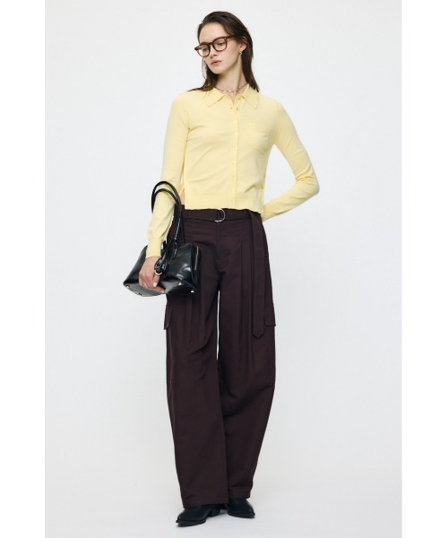 MOUSSY(マウジー)の「【26年AW新作】BELTED カーゴパンツ(カーゴパンツ・レディース・ブラウン/カーキ・2/1)」の15枚目の写真