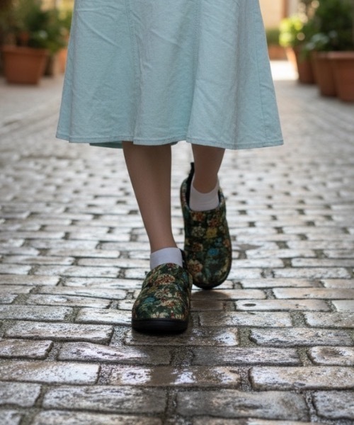 SUBU（スブ）の「SUBU / NANNEN+H / DAY BOTANICAL / WINTER SANDAL / スブ / ウィンターサンダル（サンダル・メンズ・グリーン系その他・1/0/00/2/4/3）」の9枚目の写真