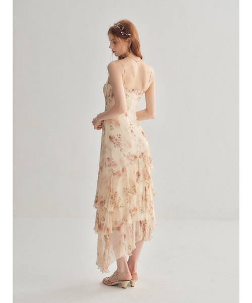 SINCETHEN(シンスゼン)の「ブラーリングローズアシンメトリー ロングワンピース(ワンピース・レディース・その他・SMALL/MEDIUM/LARGE)」の10枚目の写真