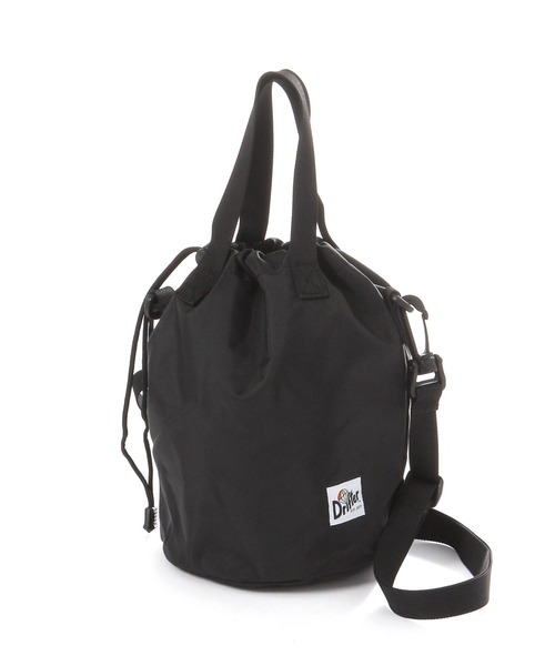GEORGE'S(ジョージズ)の「【Drifter】ストリングポーチ(ショルダーバッグ・メンズ・ライトパープル/グリーン系その他/ブラック・FREE)」の1枚目の写真