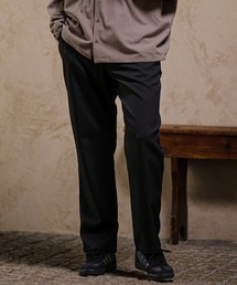 CAMBIO | mp15419- パーシャルシンセティックレザースラックス(26241CMY)(スラックス)