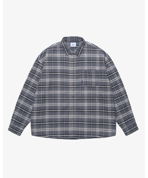 KEBOZ（ケボズ）の「CHECK SHIRT（シャツ/ブラウス・メンズ・ブラウン/グレー/ブラック・M/L/XL）」の3枚目の写真