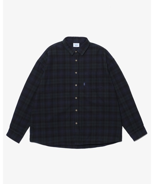 KEBOZ（ケボズ）の「CHECK SHIRT（シャツ/ブラウス・メンズ・ブラウン/グレー/ブラック・M/L/XL）」の2枚目の写真