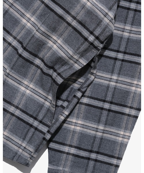 KEBOZ（ケボズ）の「CHECK SHIRT（シャツ/ブラウス・メンズ・ブラウン/グレー/ブラック・M/L/XL）」の6枚目の写真