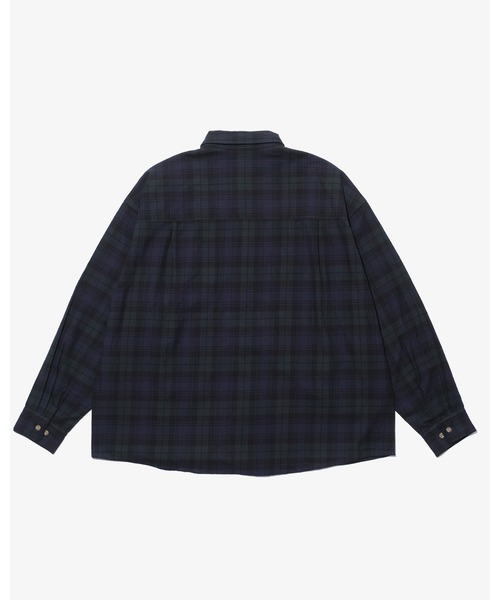 KEBOZ（ケボズ）の「CHECK SHIRT（シャツ/ブラウス・メンズ・ブラウン/グレー/ブラック・M/L/XL）」の10枚目の写真