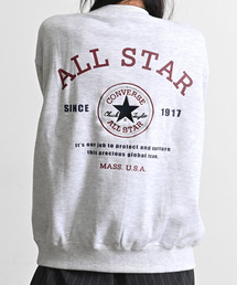 『CONVERSE/コンバース』スウェット CT裏毛バックグラフィッククループルオーバー 長袖