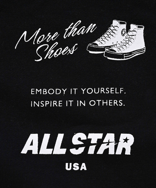 CONVERSE(コンバース)の「『CONVERSE/コンバース』スウェット CT裏毛バックグラフィッククループルオーバー 長袖(スウェット・レディース・ブラック/オートミール・XL/M/L)」の16枚目の写真