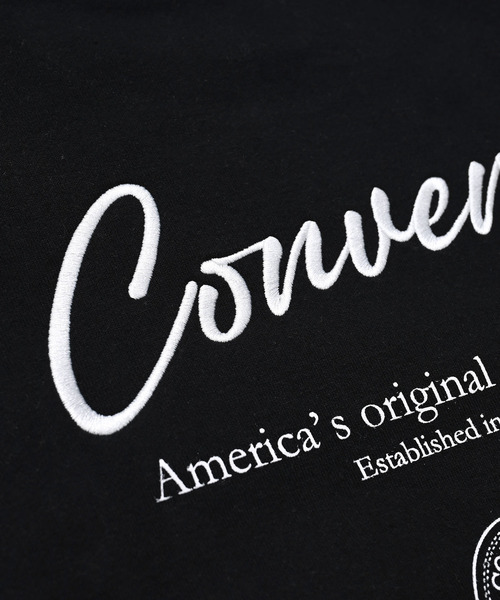 CONVERSE(コンバース)の「『CONVERSE/コンバース』スウェット CT裏毛バックグラフィッククループルオーバー 長袖(スウェット・レディース・ブラック/オートミール・XL/M/L)」の17枚目の写真
