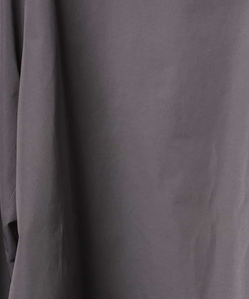 MICHEL KLEIN（ミッシェル・クラン）の「スタンドカラーブラウス（シャツ/ブラウス・レディース・ダークインディゴブルー/ブラウン・38）」の16枚目の写真