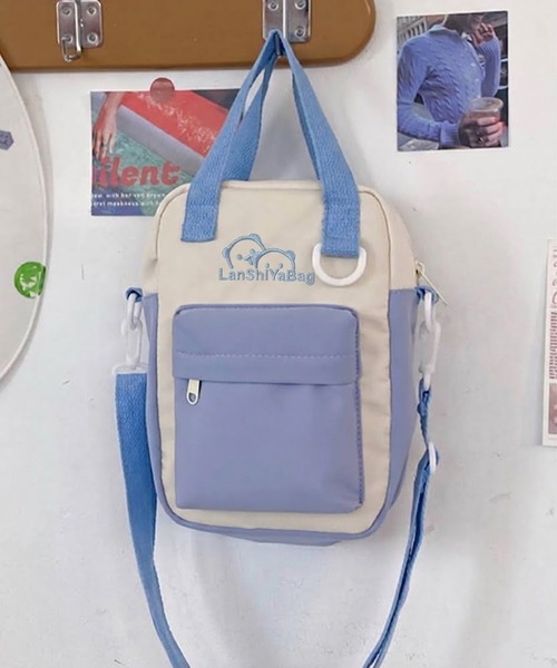 VIBGYOR(ヴィブジョー)の「oshipic/推し活 ぬいバッグ クリア窓つき 2WAY ショルダーバッグ ハンドバッグ S0079(ショルダーバッグ・レディース・パープル/グリーン・FREE)」の7枚目の写真