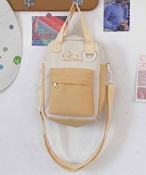 VIBGYOR(ヴィブジョー)の「oshipic/推し活 ぬいバッグ クリア窓つき 2WAY ショルダーバッグ ハンドバッグ S0079(ショルダーバッグ・レディース・パープル/グリーン・FREE)」の9枚目の写真