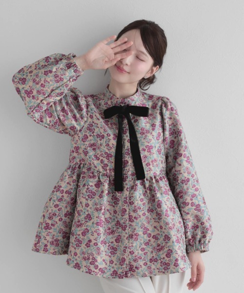 Fit more｜フィットモアのトップス（花柄・ボタニカル柄）通販 - ZOZOTOWN