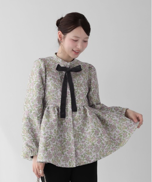 Fit more｜フィットモアのトップス（花柄・ボタニカル柄）通販 - ZOZOTOWN