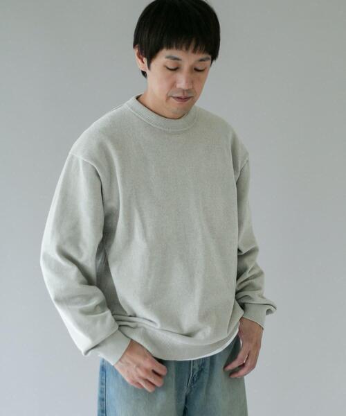 URBAN RESEARCH DOORS（アーバンリサーチドアーズ）の「モールニットプルオーバー（ニット/セーター・メンズ・モカ/ベージュ/グリーン・LARGE/MEDIUM）」の12枚目の写真