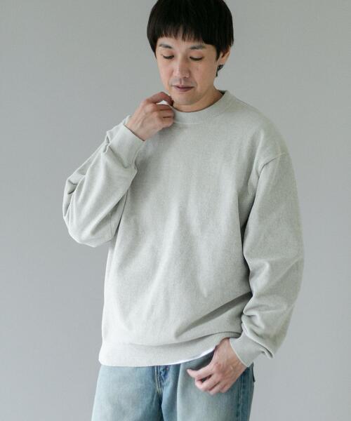 URBAN RESEARCH DOORS（アーバンリサーチドアーズ）の「モールニットプルオーバー（ニット/セーター・メンズ・モカ/ベージュ/グリーン・LARGE/MEDIUM）」の13枚目の写真