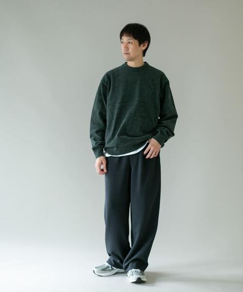 URBAN RESEARCH DOORS（アーバンリサーチドアーズ）の「モールニットプルオーバー（ニット/セーター・メンズ・モカ/ベージュ/グリーン・LARGE/MEDIUM）」の22枚目の写真